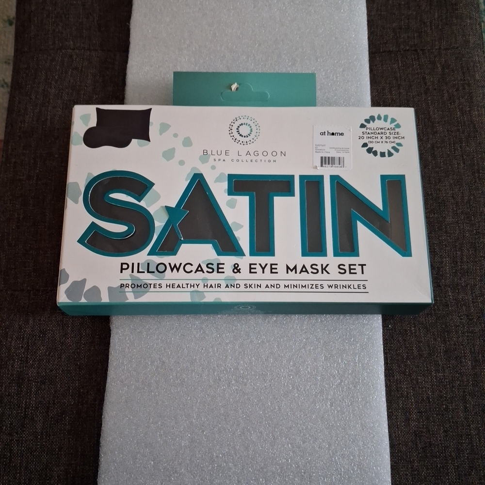 Satin Pillowcase & Eye Mask Set